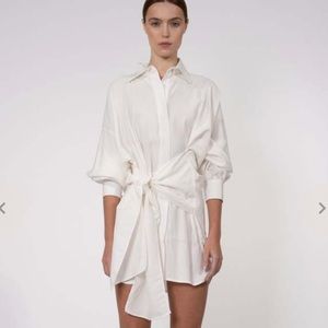 Nonchalant Label Dafne Tie Front Dress